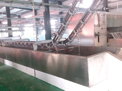 開(kāi)放式運河燙毛池