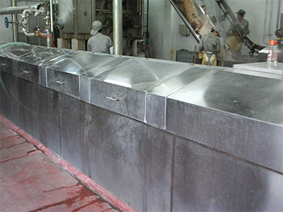 開(kāi)放式運河燙毛池